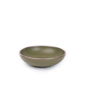 Verllage daily bowl in Pine Green, glazed stoneware