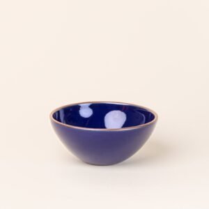 Verllage soup bowl in Midnight Navy, glazed stoneware
