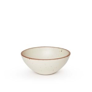 Verllage soup bowl in Oat Cream, glazed stoneware