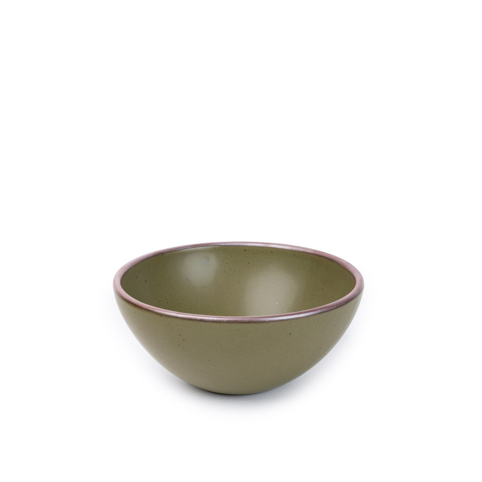 Verllage soup bowl in Pine Green, glazed stoneware
