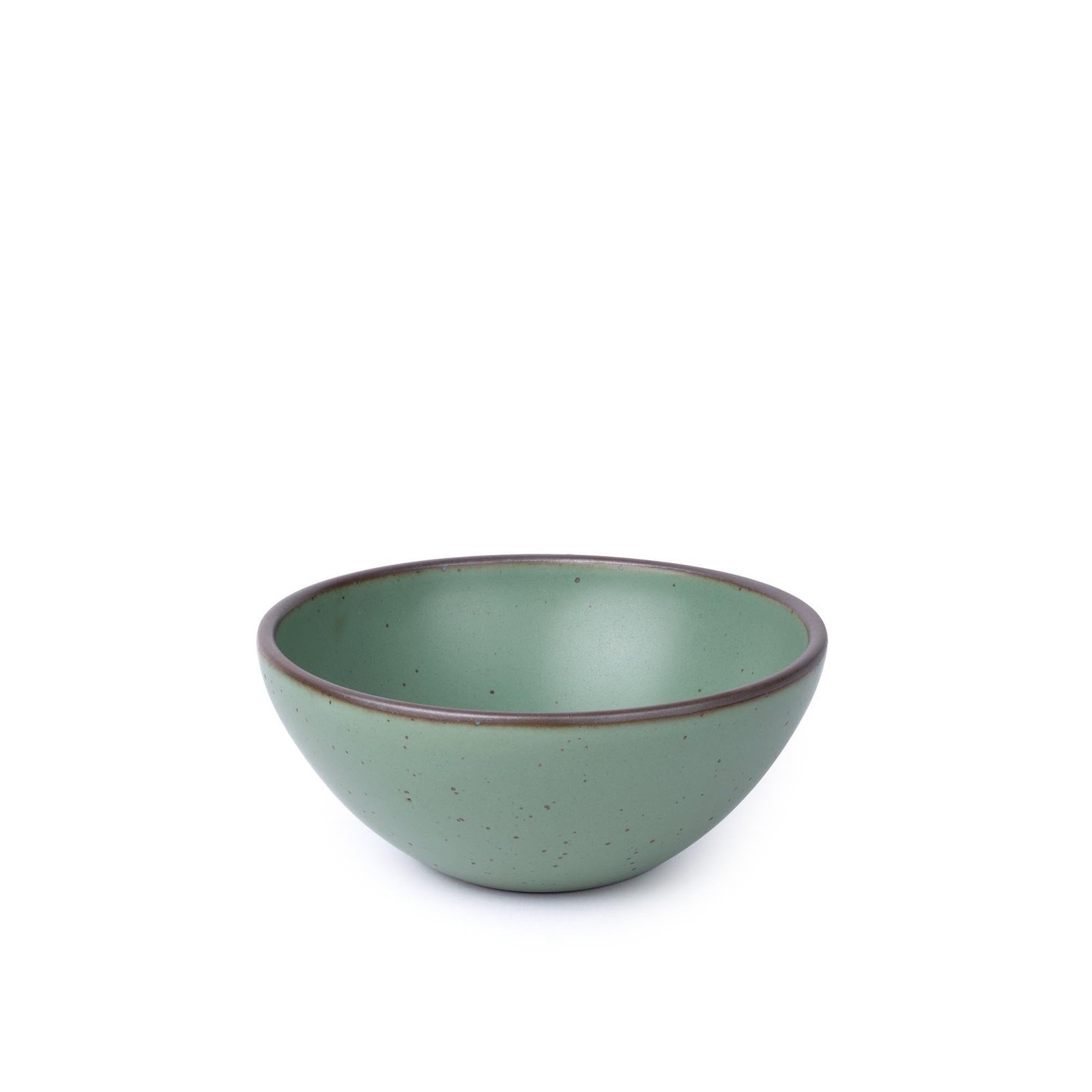 Verllage soup bowl in Viridian, glazed stoneware